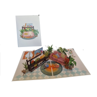 pop-up poezenparadijs kaart
